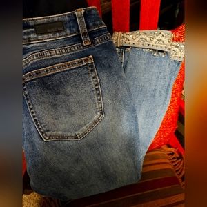 Miss Me Jeans. Ankle skinny size 30 with jewels